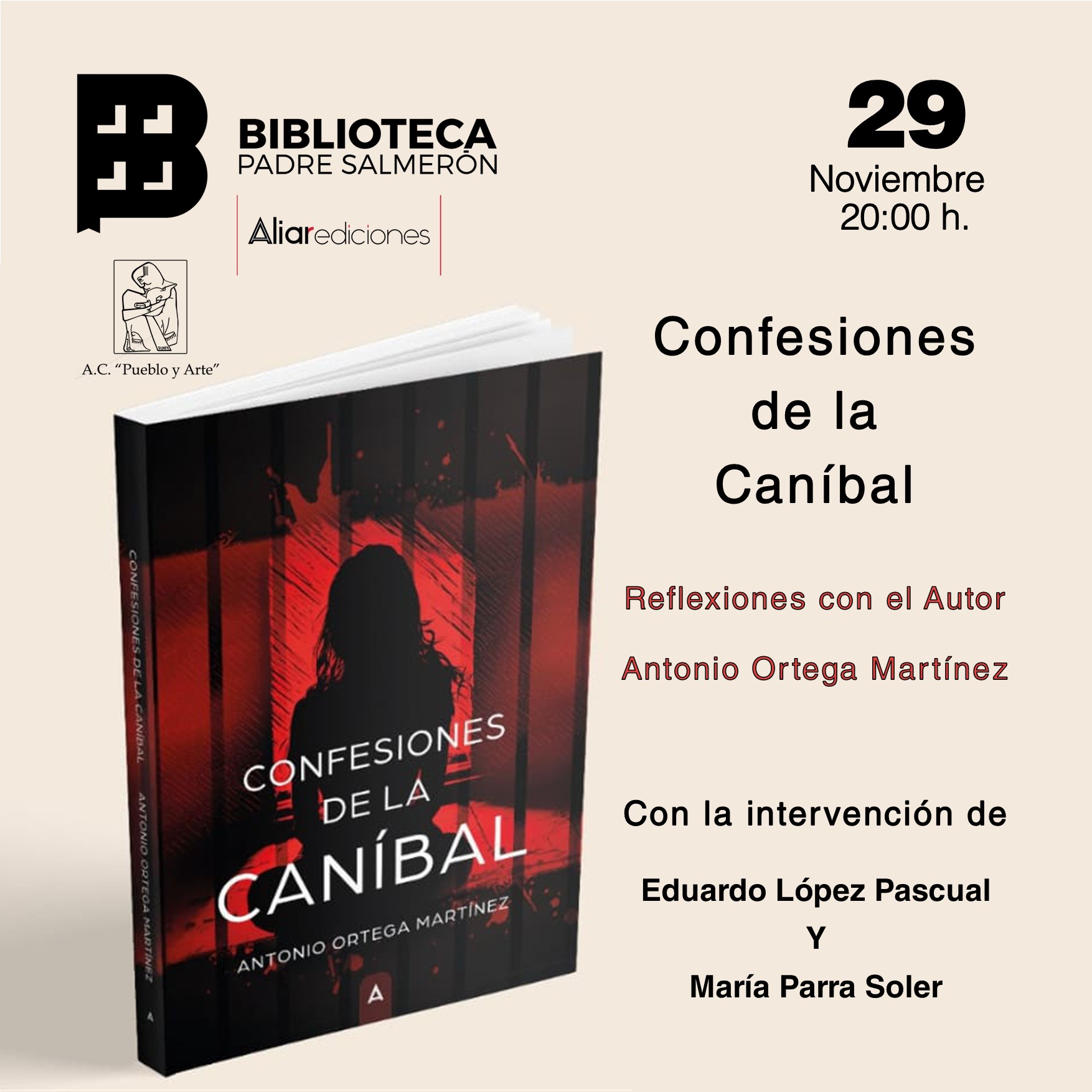 Cartel de la actividad