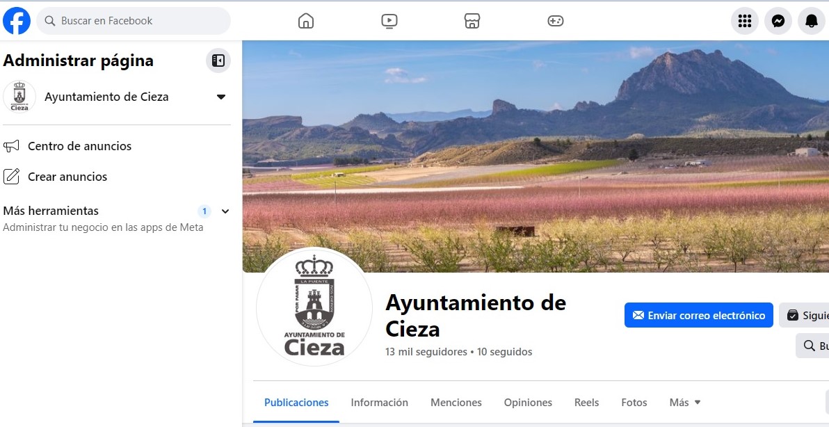 Facebook Ayuntamiento de Cieza