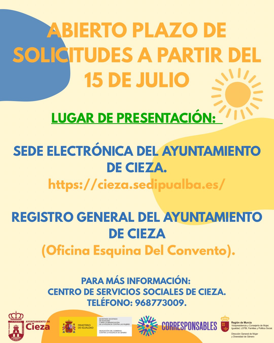 ABIERTO PLAZO DE SOLICITUDES