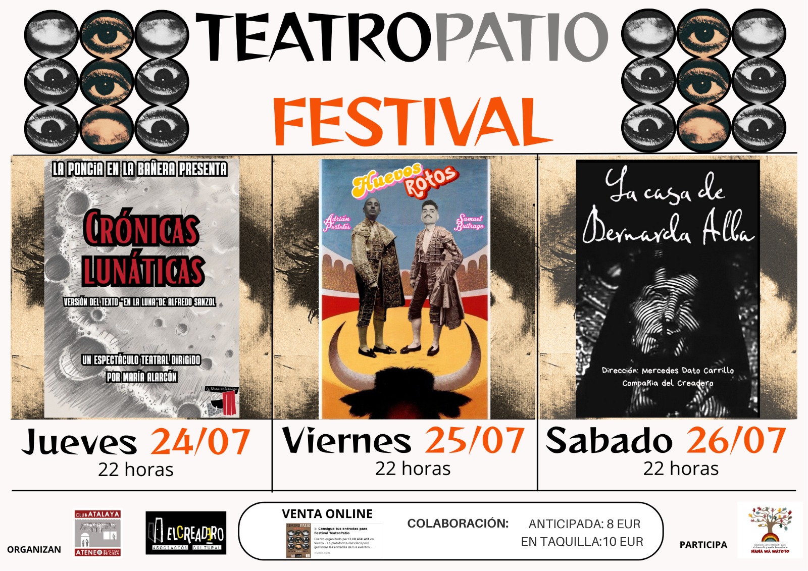 Programacin I Festival TeatroPatio 2025